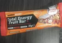 Mängden socker i Total energy fruit bar