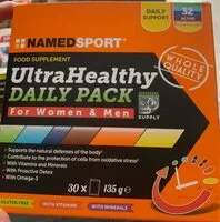 Mängden socker i Ultra healthy daily pack