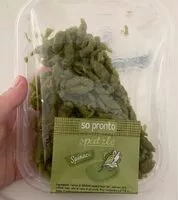 Mängden socker i Spatzle Spinaci