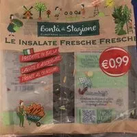 Mängden socker i Le insalate fresche fresche