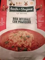 Mängden socker i Riso integrale con pomodoro