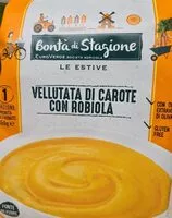 Mängden socker i Vellutata Di Carote con Robiola