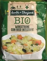 Mängden socker i Minestrone con riso integrale