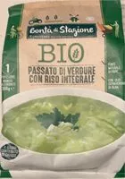 Mängden socker i Passato di verdure con riso integrale