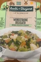 Mängden socker i Minestrone delicato