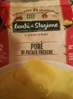 Mängden socker i Purè di patate fresche