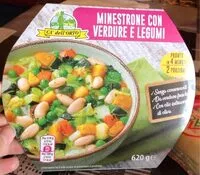 Mängden socker i Minestrone con verdure e legumi