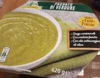 Mängden socker i Passato di verdure
