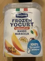 Mängden socker i Frozen Yogurt Mango-Maracuja