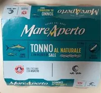 Mängden socker i Tonno pinna gialla al naturale basso di sale