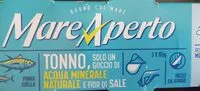 Mängden socker i Tonno, acqua minerale naturale e fior di sale