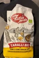 Mängden socker i Taralli bio