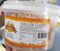 Mängden socker i tarallini classici