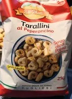 Mängden socker i Taralli al peperoncino
