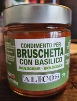 Mängden socker i Condiments pour bruschetta