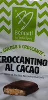 Mängden socker i Croccantino al cacao
