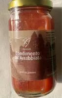Mängden socker i Condimento all’arrabbiata