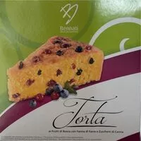 Mängden socker i Torta ai frutti di bosco