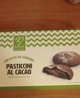 Mängden socker i Pasticcini al cacao