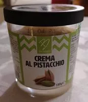 Mängden socker i Crema al pistacchio