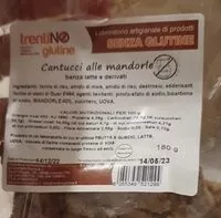 Mängden socker i Cantucci alle mandorle