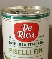 Mängden socker i Piselli fini