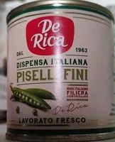 Mängden socker i Piselli fini