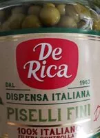 Mängden socker i Piselli fini