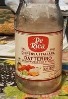 Mängden socker i De Rica Datterini salsa pronta