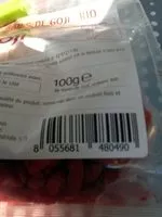 Mängden socker i Baies de Goji bio