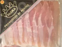 Mängden socker i Prosciutto di parma