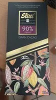 Mängden socker i Gran cacao 90%