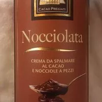 Mängden socker i Nocciolata crema spalmabile