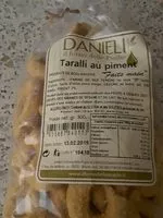 Mängden socker i Taralli au piment