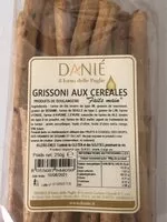 Mängden socker i Grissoni aux cereales