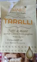 Mängden socker i Taralli