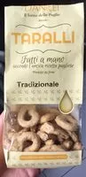 Mängden socker i Taralli tradizionali