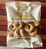 Mängden socker i taralli