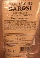 Mängden socker i Pastificio barosi