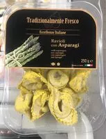 Mängden socker i Ravioli con Asparagi