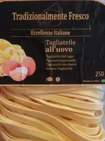 Mängden socker i Tagliatelles all'uovo
