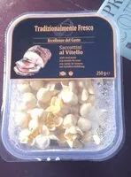Mängden socker i Sacottini al vitello