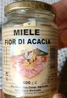 Mängden socker i miele fior di acacia