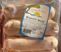 Mängden socker i Biscotti Sardi