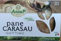 Mängden socker i Pane Carasau