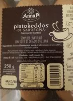 Mängden socker i Pistokeddas di Sardegna