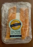 Mängden socker i Salmon per carpaccio non affumicato