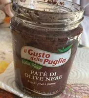 Mängden socker i Patè di olive nere