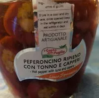 Mängden socker i Peperoncino ripieno con tonno e capperi
