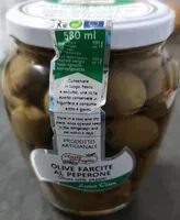 Mängden socker i Olive Farcite Al Peperone